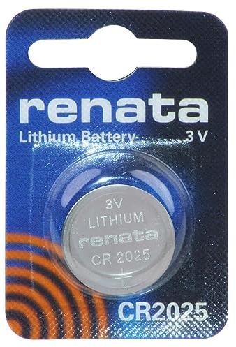RENATA 3V Lithium Button Coin Cell Battery - 500 g, REN102