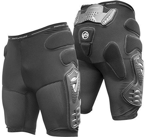 Powerslide Damen Hosen Protective Shorts Pro, Schwarz, S, 903113/3