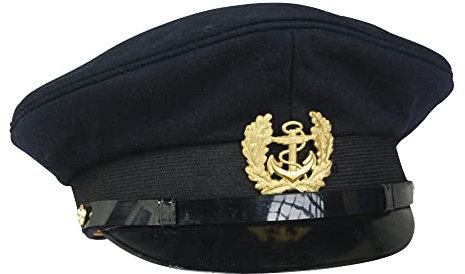 Unbekannt Unisex Marine Visier, Dark Blue, 56 EU