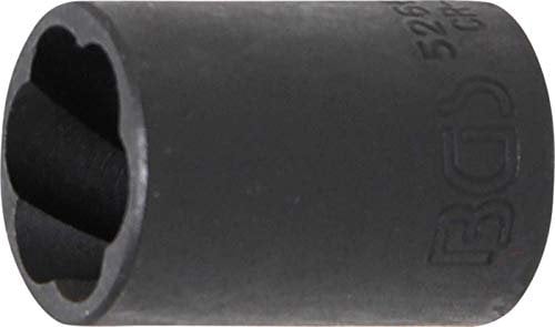BGS – Inserto per chiave a bussola speciale/estrattore per viti, 12,5 x 17 mm, 1 pezzi, 5266 – 17