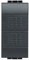 Doppio pulsante 1P NO 10A Living Light L4036