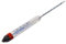 AL-AMBIK® Alkoholmeter mit integriertem Thermometer und Ausgleichsskala Messbereich 0-100 Vol% I Alkoholmessgerät Markenqualität für exakte Messungen I Lieferung inkl. Gebrauchsanleitung