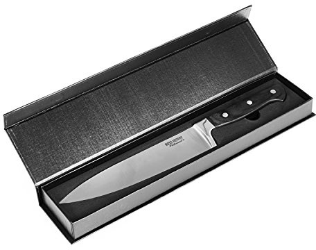 Ross Henery Professional , 5CR 15MOV Premium Stainless Steel Knife. Choice of Single Chefs Knife or 3 Piece Set In Box (1)