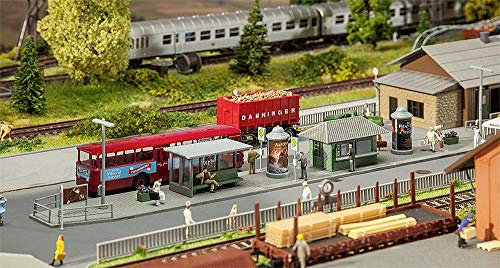 FALLER 120207 Halt/Waiting Area Scene Ho Scale Building Kit Fermata, Colore Nessuna indicazione