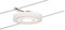 Paulmann 50113 LED Seilsystem DiscLED I Einzelspot Erweiterung Smart Home Tageslichtweiß 1x4W Satin Dimmbar Tunable White LED Seilleuchte Hängeleuchte