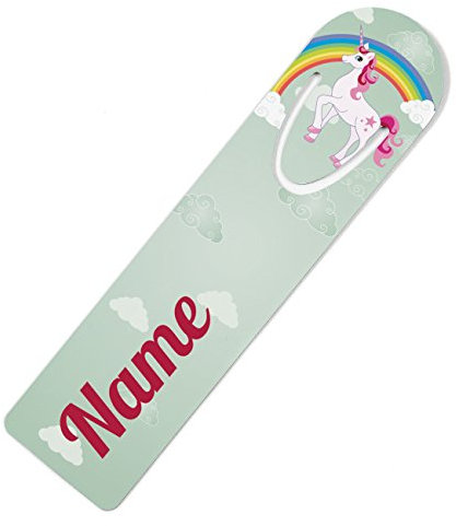 Striefchen® Einhorn Lesezeichen mit Wunschnamen