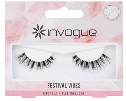 Invogue Invogue Volumise False Eyelashes #52, Black