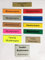 1 Briefkastenschild Türschild Pokalschild Namensschild Klingelschild selbstklebend Wunschtext Wunschname Wunschgröße