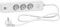 Bloc multiprises 3 Prises 2P+T et 2 USB - 1,5m - Blanc - Schneider Electric