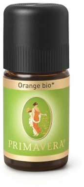 PRIMAVERA Ätherisches Öl Orange bio 6 x 5 ml - Aromaöl, Duftöl, Aromatherapie - stimmungserhellend, ausgleichend - vegan
