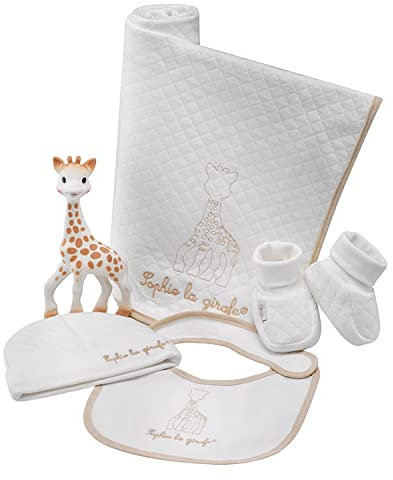 Sophie La Girafe 220129 Mon Trousseau de Naissance Blanc cassé