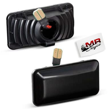 MR-Style LED Seitenblinker schwarz [7433-1], 2 Blinker kompatibel mit Cordoba, Ibiza, Golf III und Golf III Cabriolet