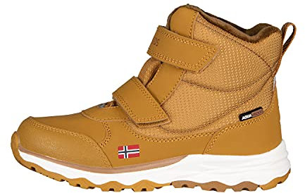 Trollkids wasserdichte Winterschuhe Wanderschuhe Hafjell, Bronze, Größe 41