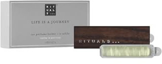 Ambientador para Coche de la Gama Sport Collection de RITUALS, con Cuero, Haba Tonka y Pachulí - Propiedades Estimulantes y Tonificantes