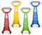 Bafnsiji Potato Peelers for Kitchen, Vegetable Peeler, Stainless Steel Speed Peeler, Double ended Peeler, Multifunctional Peelers for Vegetables Fruits, 4PCS, Color Random