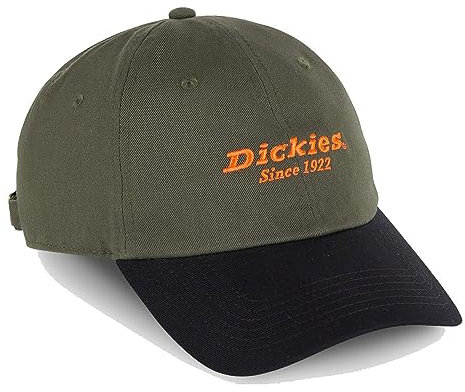 Dickies, Unisex, Dickies Kappe aus Köper, Moss, OS