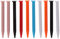 Pour console de jeu 2DS XL/LL pour écran tactile stylet pad crayon série crayon stylos série 10 pièces/lot stylet recharge écran tactile rejet tactile détection d'inclinaison dessin à pointe fine