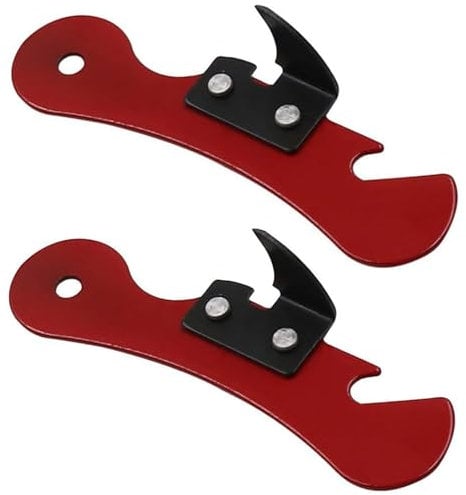 2 Pcs Bottle Opener Durable Multi Purpose Butterfly can Opener Paint can Opener Can Opener Multi-Function Manual Tin Opener for Kitchen Dining Room and Bar