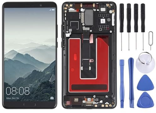 Pantalla LCD del teléfono móvil Pantalla LCD OLED para para Huawei Mate 10 digitalizador Conjunto con Marco (Negro)