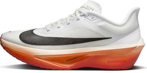 Nike Zoom Fly 6 Eliud Kipchoge (Herren) Straßenlaufschuh, White/Black-Pale Ivory-Sail, 40.5 EU