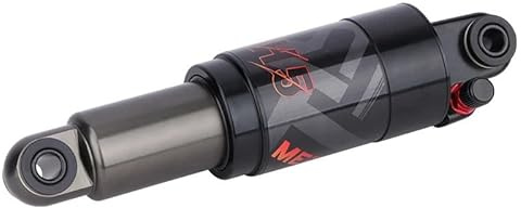 WANGBINGXING Fahrrad DäMpfer Mountainbike Luft Stoßdämpfer 125mm/150mm/165mm/190mm/200mm Roller Legierung MTB Klapp Fahrrad Hinten Schock Radfahren Teile FahrraddäMpfer Komponenten(165mm)