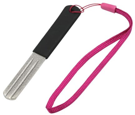 sodeber Schleifwerkzeug, tragbar, doppelseitig, Angelhaken, Stein, Fischhaken, Schärfen, Schleifsteinfeile