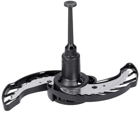 ensipart Crushmesser für Küchenmaschine kompatibel mit Bosch cookit 17007145 MCCA1CK Messer für Gefrorenes und Eis Spezialmesser mit Wellenschliff