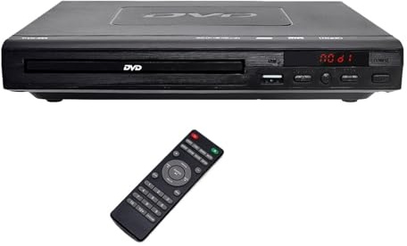 DVD-225-Player, Multi-Region-Digital-TV-Disc-Player, Unterstützt DVD, CD, MP3, MP4, VCD, USB-Heimkinosystem