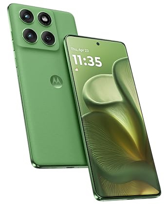 Motorola Edge 60 24GB (8GB+16GB RAM Boost)/512GB Shamrock, Pantalla Super HD de 6,67”con Cuatro Bordes curvos, Cámara Sony LYTIA™ 700C de 50MP, Moto ai, Durabilidad Militar, Batería 5200 mAh