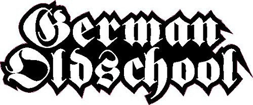 NetSpares 1 x Aufkleber German Oldschool Alte Schule Deutsch Sticker Tuning Autoaufkleber