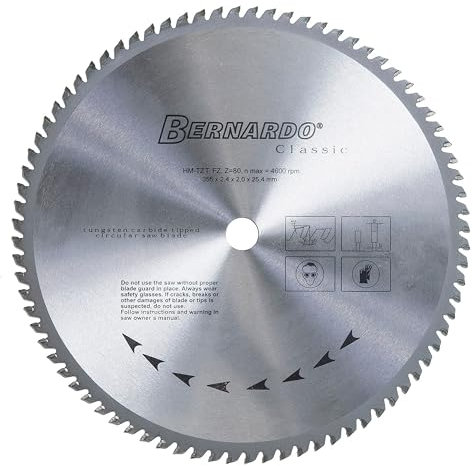 48-1060 Bernardo Metall HM-Sägeblatt für Stahl 355 x Z58 Sägeblätter