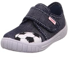 Superfit Jungen BILL 800273 Hausschuh, Blau 8700, 33 EU