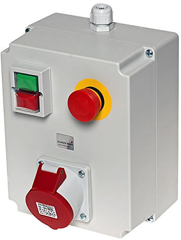 Schalter mit Unterspannungsauslösung und Not-Halt 3Ph-400V bis 7,5kW