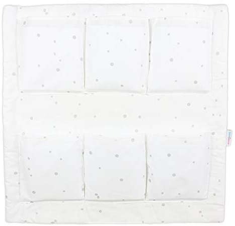 Organiser COT Bed Nursery Hanging Storage 6 Pockets BABYMAM (My Zoo)