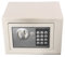 4.6L Small Value Digital Safe Electronic Home Safe Box,Lock Box, Cash Box, Security Box Solid Steel for Office or Home Use - White