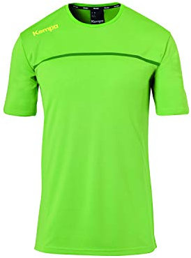 Kempa Herren Emotion 2.0 T-shirt Herren T shirt, Schwarz/Anthra, XL EU