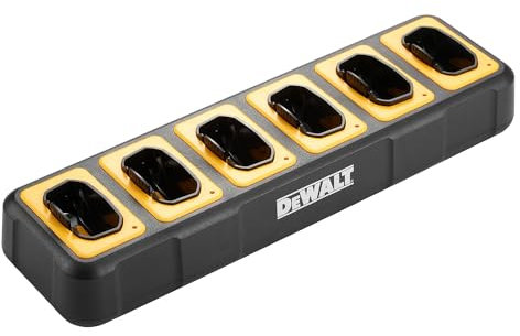 DEWALT DXFRSCH6-300 6 Port Charger for DXFRS300 Walkie Talkie Two-Way Radios