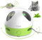 PETGEEK Interactive Cat Toy, Hide Mouse Cat Toy with Squeaky Mouse, Electronic Automatic Cat Toys with Catnip Filled Hidey Mouse, Best Gift For Birthday, Thanksgiving, Christmas, New Year