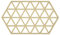 Zone Denmark, Triangles Topfuntersetzer/Untersetzer für Auflauf-/Ofenformen, Silikon, 24 x 14 cm, Warm Sand