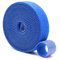 1 Roll Fastening Tape Hook and Loop Reusable Data Cable Tie Cuttable Cable Straps Nylon Plant Tie Self-Adhesive Sticky Cord Organizer Securing Straps for Cable Management (Blue,Wide 2cm, Length 3m)