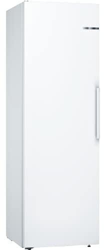 Bosch Home & Kitchen Appliances Bosch Serie 4 KSV36VWEPG Freestanding Fridge with SuperCooling function, LED Lights, EasyAccess Shelf, FreshSense sensors, 186x60cm, White