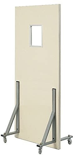 Cablas – Paroi Mobile de Radioprotection Plombé aux Rayons X en Radiologie – 1 Panneau (Fenêtre cm 30 x 24)