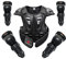 WOSAWE Kinder-Schutzkleidung mit Knieschoner Ellenbogenschoner Schutz Weste Motorrad Ganzkörperschutz Rüstung für Ski Snowboard Motocross Sport (BC205 Sets, L)