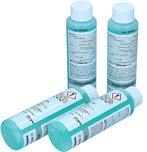 LUTH Premium Profi Parts Pflegeset 4x125ml Reiniger für Wärmepumpentrockner mit Pflegeprogramm kompatibel mit Bosch 00311829 00312111