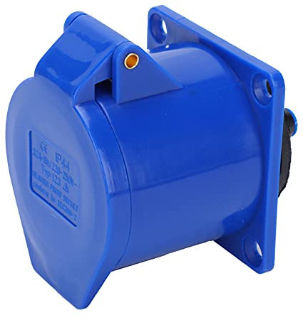 Enchufe Industrial, Enchufe Monofásico de 3 Pines, Enchufe a Prueba de Explosiones, Enchufes de Instalación Oculta 32A 220-250V, Convertidor