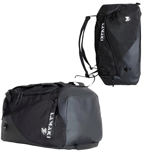 lamaki Sporttasche Rucksack 32L - Ausverkauf 35% Preisrabatt mit Coupons - Multifunktionale Sporttasche mit Rucksackfunktion - Kompatibel als Handgepäck - Ideal für Reisen & Sport