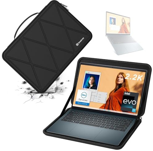 Smatree Hard EVA Protective Sleeve Case Compatible for 14 inch DELL Inspiron 14 Plus/Inspiron 14 Laptop/Inspiron 14 2-in-1 Laptop/New Inspiron 14 Laptop Notebook Bag (X8250)