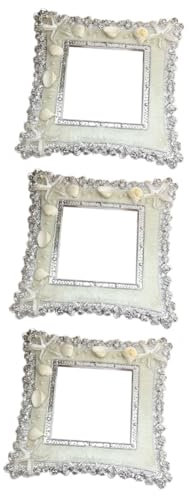 Mikikit 3stücke Kreativer Titel Dekorative Schalterabdeckung Aus Resin Aufkleber Weiß Schutzfolie Für Moderne Innenräume Einfach Anzubringen Entfernen