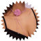 Dervivea Collier Ras Du Cou Vintage En Fleurs Collier De Fleurs En Cuir Rose Collier Ras Du Cou En Fleurs Gothique Long Collier En Chaîne En Rose Collier Ras Du Cou Floral Réglable Bijoux