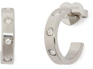 Kate Spade New York SET IN STONE OHRRING Klar/Silbe